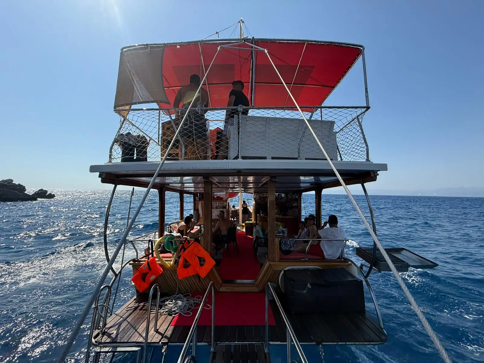 Reff Boat Kıç Güverte